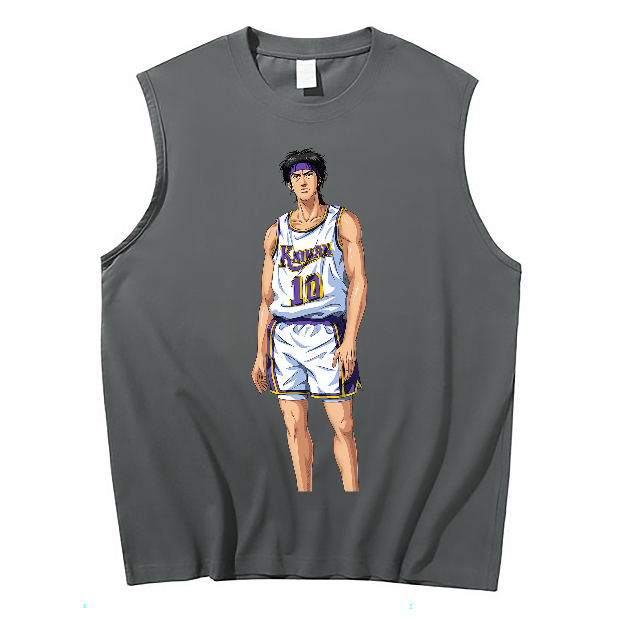 （画像用） SLAM DUNK／スラムダンク コットン100％タンクトップ（フロントプリント）